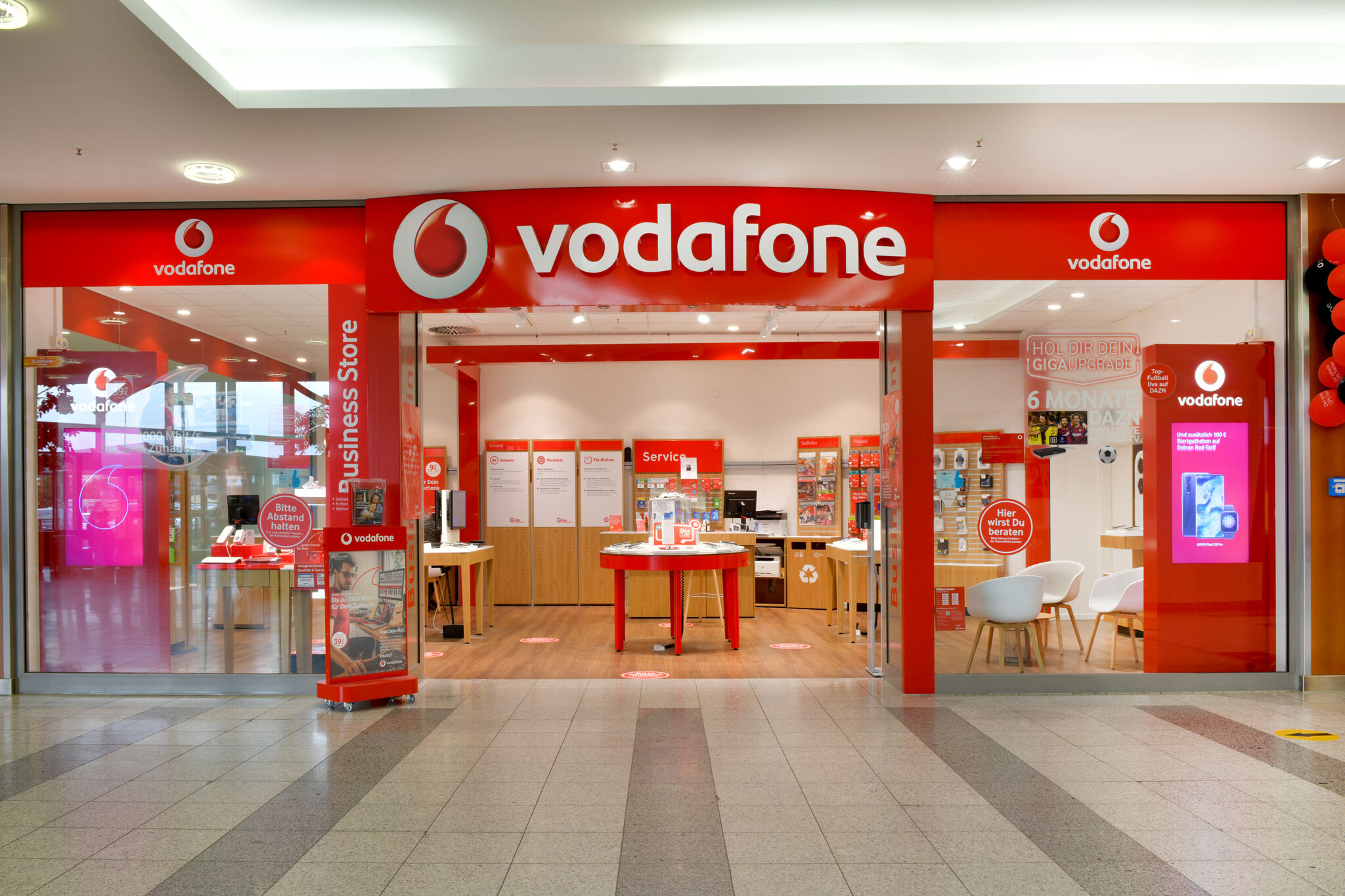 Vodafone Shop im DEZ